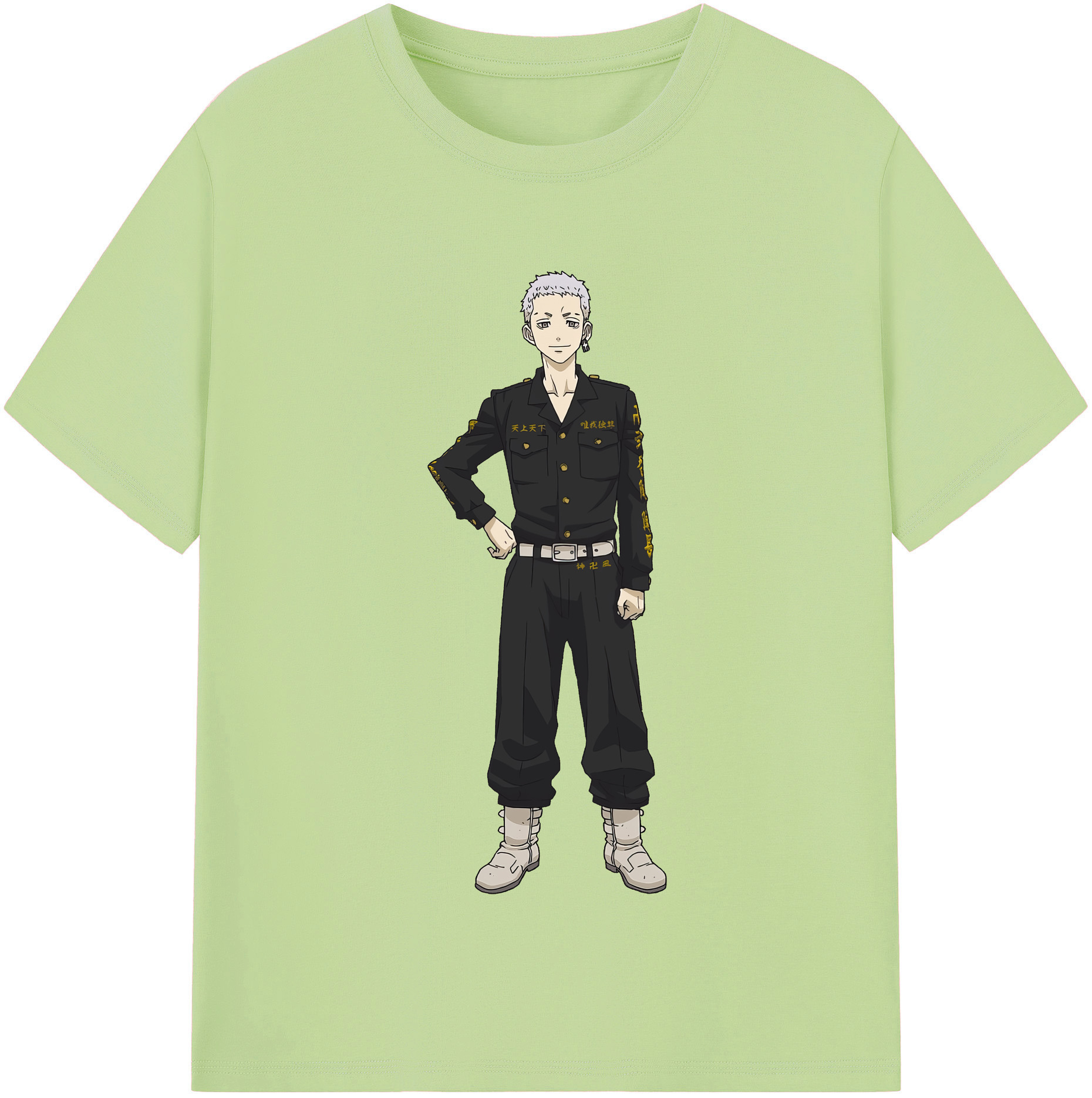 （画像用） 東京リベンジャーズ Tokyo Revengers 綿100％半袖Tシャツ（フロントプリント）